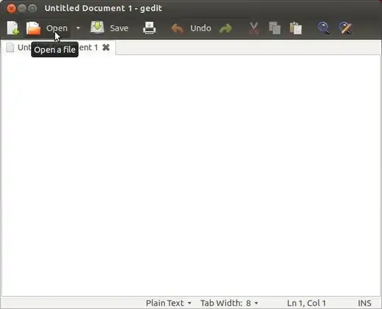 gedit file open dialog