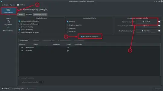 Enable Input Methods
