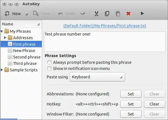 autokey default window