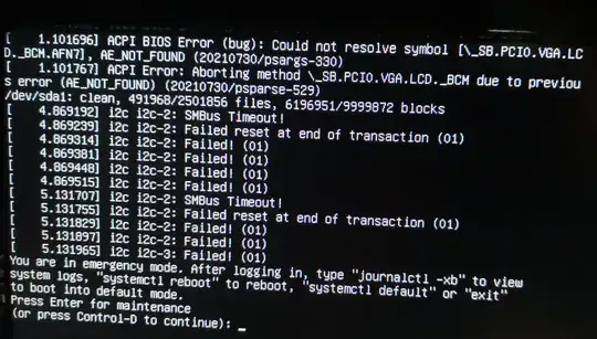 screenshotacpi error