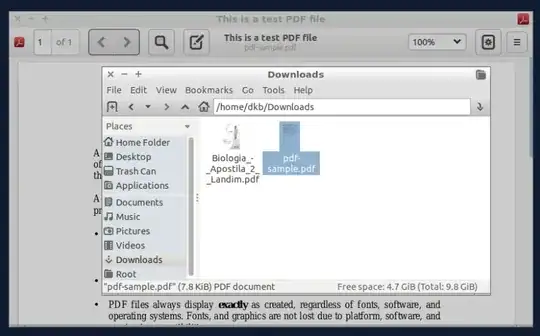 After changing order of title bar components