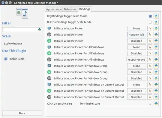 CCSM - Window management - Scale