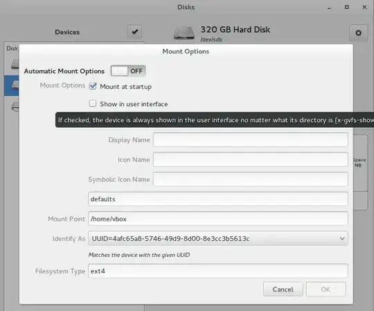 partition mount options