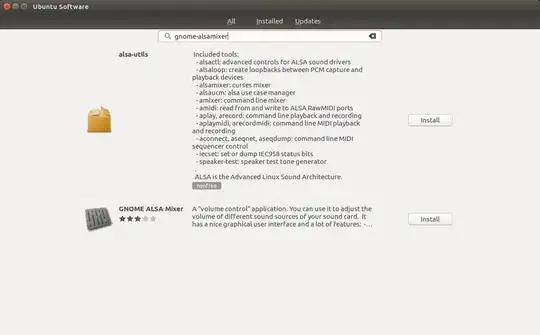 gnome-alsamixer