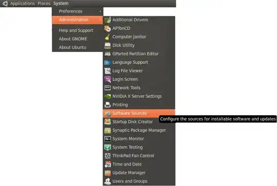 'Software Sources' now in menu