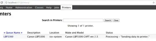 Print job hang on Processing