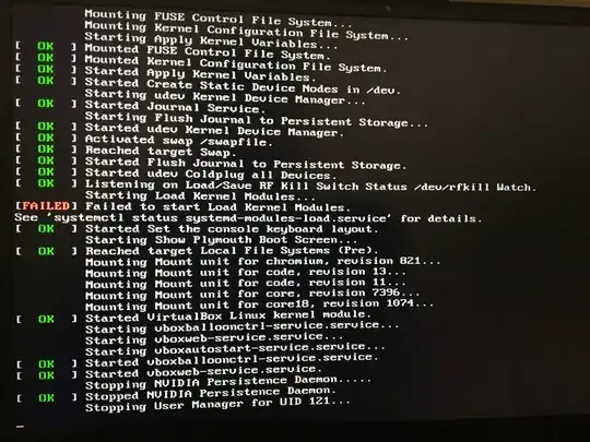 Kernel Load Error