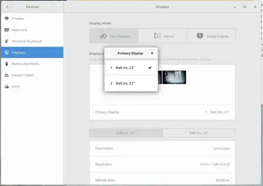 Ubuntu 17.10 Monitor settings