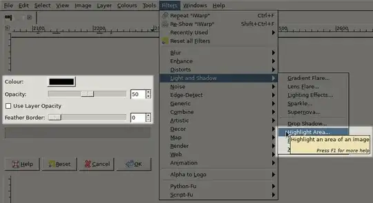 example of highlighting usage