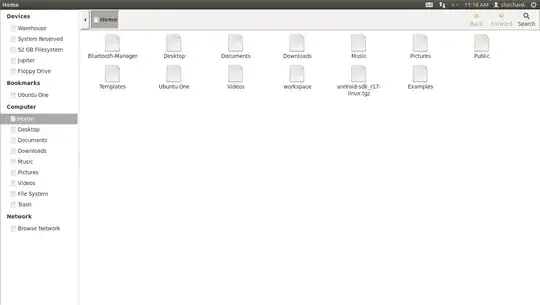Screenshot of how my nautilus looks
