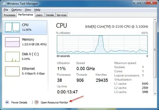Disk Activity on Windows