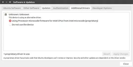 Intel additional driver