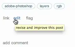 screenshot of edit link for a question