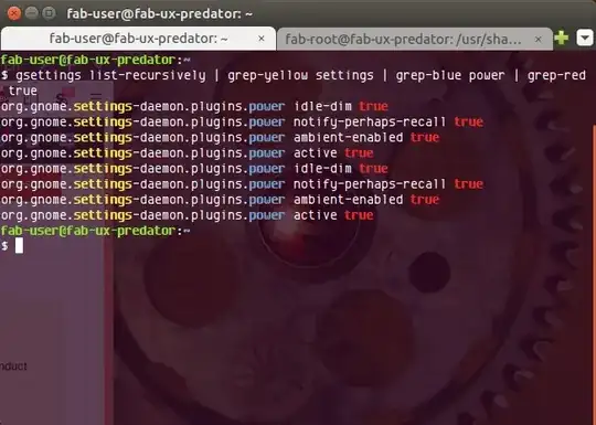 Coloured grep output