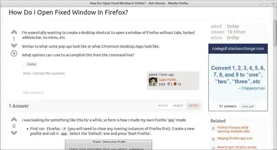 Firefox window with only title bar