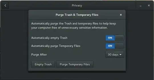 Purge trash