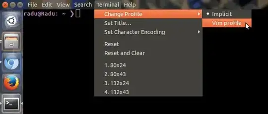 Switch between profiles in gnome-terminal