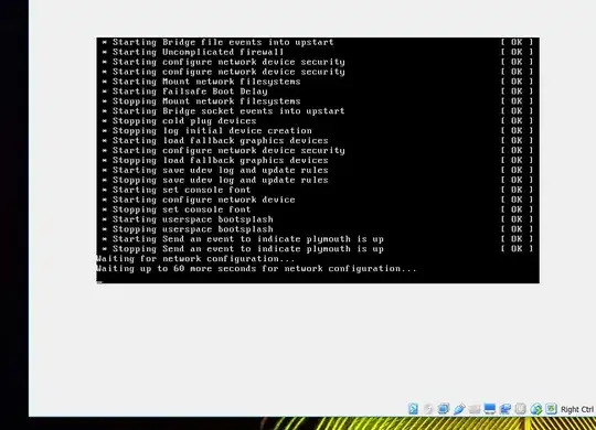Cannot find network connection