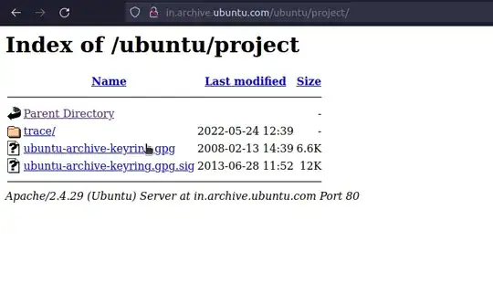 How the gpg file looks like