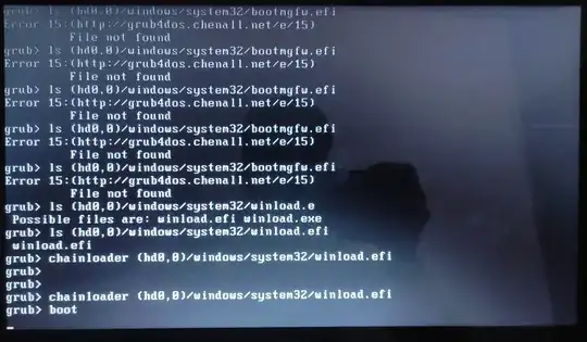 To boot Windows using grub