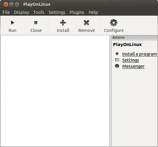 Click on the Install button in this window