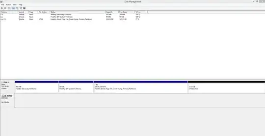 Disk Management screenshot, from Windows