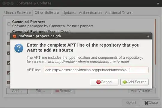 Dialog for adding a package source
