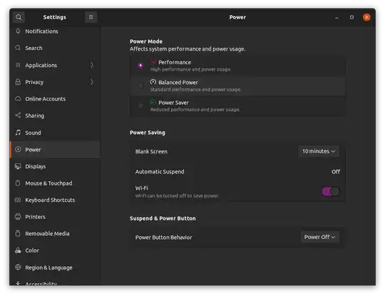 check the settings from this picture