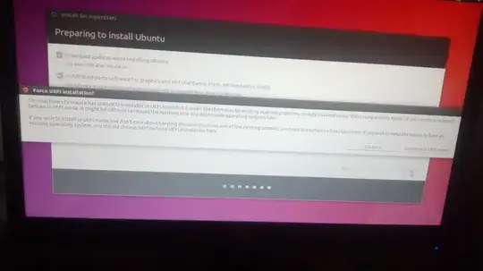 UEFI firmware warning