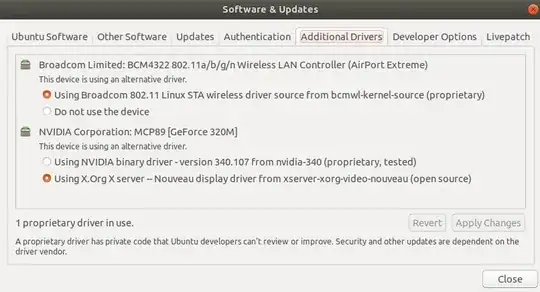 additional drivers configs