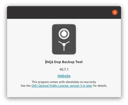 custom compiled deja dup