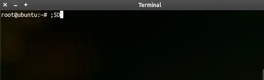 pressing ctrl+left arrow