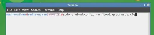 grub config