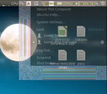 "mixed color" border of settings