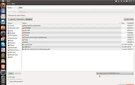 How to save as Microsoft files