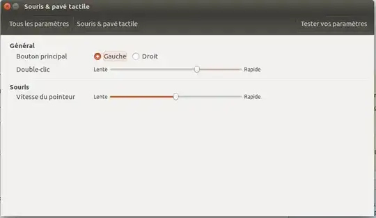 system parameter mouse sensitivity