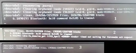 It stays like one of these. And nothing happens.