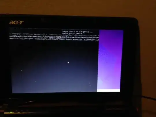 partially working display