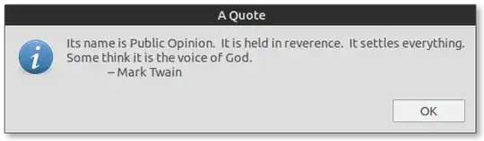 Fortunes in a dialog