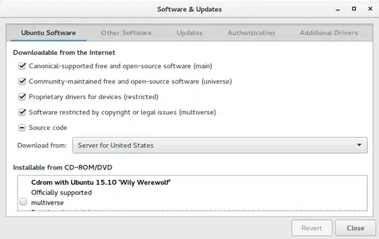 Software and Updates