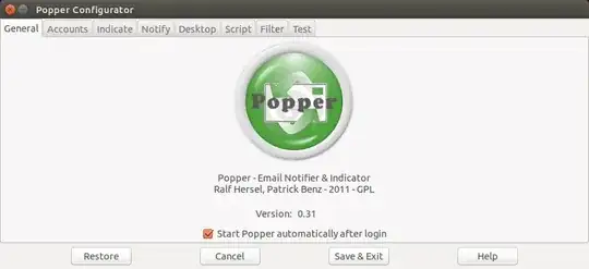 Popper main window