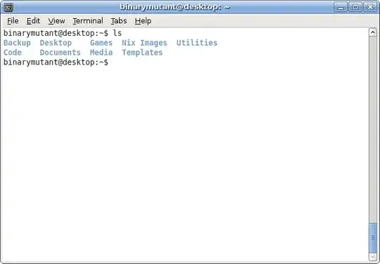 gnome-terminal screenshot