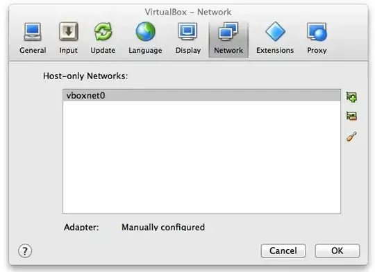 VirtualBox network configuration