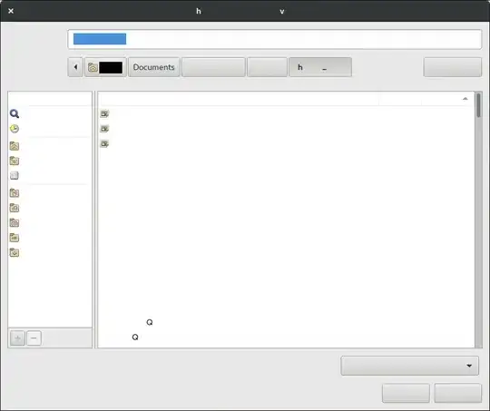 File Chooser font issue